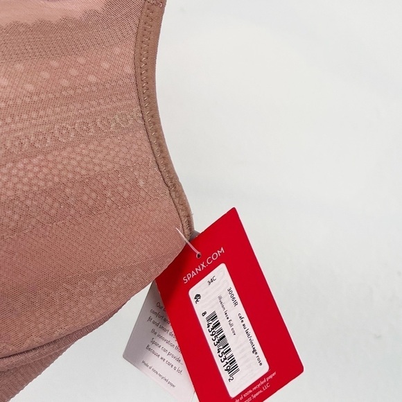 NWT Spanx Bralellujah Illusion Lace Full Coverage Bra in Cafe Au Lait - Picture 5 of 7